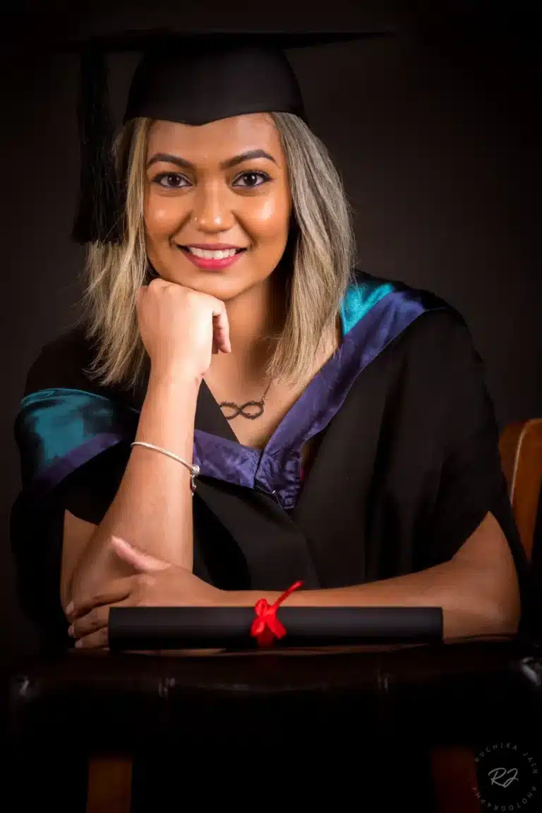 Graduation portraits reflecting accomplishment and joy